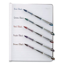 Load image into Gallery viewer, uni-ball® wholesale. UNIBALL Vision Elite Blx Series Stick Roller Ball Pen, 0.8 Mm, Assorted Ink-barrel, 5-pack. HSD Wholesale: Janitorial Supplies, Breakroom Supplies, Office Supplies.