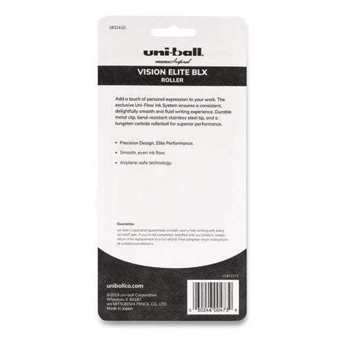 uni-ball® wholesale. UNIBALL Vision Elite Blx Stick Roller Ball Pen, Micro 0.5mm, Assorted Ink-barrel, 5-pack. HSD Wholesale: Janitorial Supplies, Breakroom Supplies, Office Supplies.