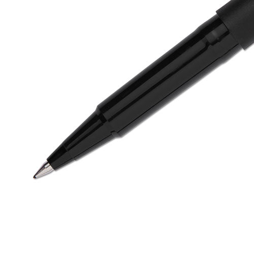 uni-ball® wholesale. UNIBALL Stick Roller Ball Pen, Micro 0.5mm, Black Ink-barrel, 72-pack. HSD Wholesale: Janitorial Supplies, Breakroom Supplies, Office Supplies.