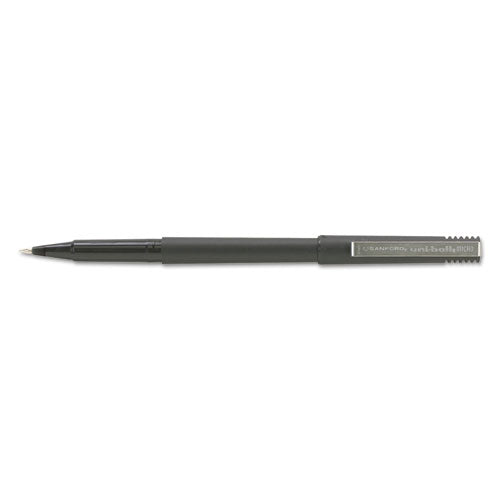 uni-ball® wholesale. UNIBALL Stick Roller Ball Pen, Micro 0.5mm, Black Ink-barrel, 72-pack. HSD Wholesale: Janitorial Supplies, Breakroom Supplies, Office Supplies.