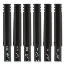 Load image into Gallery viewer, uni-ball® wholesale. UNIBALL Onyx Stick Roller Ball Pen, Fine 0.7 Mm, Black Ink, Black Matte Barrel, 72-pack. HSD Wholesale: Janitorial Supplies, Breakroom Supplies, Office Supplies.