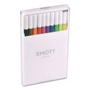 uni-ball® wholesale. UNIBALL Emott Porous Point Pens, Fine 0.4 Mm, Assorted Ink, White Barrel, 10-set. HSD Wholesale: Janitorial Supplies, Breakroom Supplies, Office Supplies.