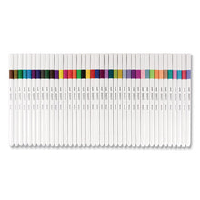 Load image into Gallery viewer, uni-ball® wholesale. UNIBALL Emott Ever Fine Porous Point Pens, Fine 0.4 Mm, Assorted Ink, White Barrel, 40-set. HSD Wholesale: Janitorial Supplies, Breakroom Supplies, Office Supplies.