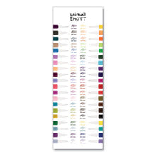 Load image into Gallery viewer, uni-ball® wholesale. UNIBALL Emott Ever Fine Porous Point Pens, Fine 0.4 Mm, Assorted Ink, White Barrel, 40-set. HSD Wholesale: Janitorial Supplies, Breakroom Supplies, Office Supplies.