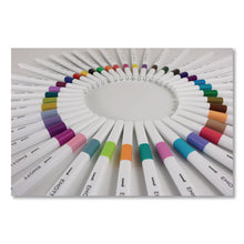 Load image into Gallery viewer, uni-ball® wholesale. UNIBALL Emott Ever Fine Porous Point Pens, Fine 0.4 Mm, Assorted Ink, White Barrel, 40-set. HSD Wholesale: Janitorial Supplies, Breakroom Supplies, Office Supplies.