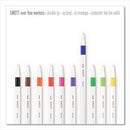 uni-ball® wholesale. UNIBALL Emott Ever Fine Porous Point Pens, Fine 0.4 Mm, Assorted Ink, White Barrel, 40-set. HSD Wholesale: Janitorial Supplies, Breakroom Supplies, Office Supplies.