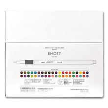 Load image into Gallery viewer, uni-ball® wholesale. UNIBALL Emott Ever Fine Porous Point Pens, Fine 0.4 Mm, Assorted Ink, White Barrel, 40-set. HSD Wholesale: Janitorial Supplies, Breakroom Supplies, Office Supplies.