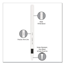 Load image into Gallery viewer, uni-ball® wholesale. UNIBALL Emott Ever Fine Porous Point Pens, Fine 0.4 Mm, Assorted Ink, White Barrel, 40-set. HSD Wholesale: Janitorial Supplies, Breakroom Supplies, Office Supplies.