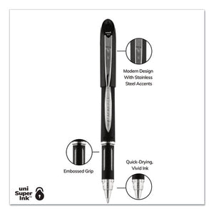 uni-ball® wholesale. UNIBALL Jetstream Stick Ballpoint Pen, Bold 1 Mm, Black Ink, Black Barrel. HSD Wholesale: Janitorial Supplies, Breakroom Supplies, Office Supplies.