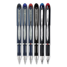 Load image into Gallery viewer, uni-ball® wholesale. UNIBALL Jetstream Stick Ballpoint Pen, Bold 1 Mm, Black Ink, Black Barrel. HSD Wholesale: Janitorial Supplies, Breakroom Supplies, Office Supplies.