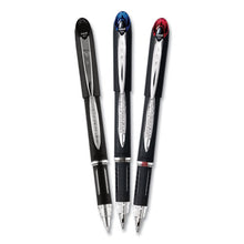 Load image into Gallery viewer, uni-ball® wholesale. UNIBALL Jetstream Stick Ballpoint Pen, Bold 1 Mm, Black Ink, Black Barrel. HSD Wholesale: Janitorial Supplies, Breakroom Supplies, Office Supplies.