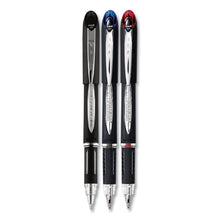 Load image into Gallery viewer, uni-ball® wholesale. UNIBALL Jetstream Stick Ballpoint Pen, Bold 1 Mm, Black Ink, Black Barrel. HSD Wholesale: Janitorial Supplies, Breakroom Supplies, Office Supplies.