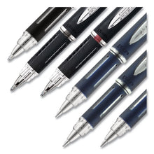 Load image into Gallery viewer, uni-ball® wholesale. UNIBALL Jetstream Stick Ballpoint Pen, Bold 1 Mm, Black Ink, Black Barrel. HSD Wholesale: Janitorial Supplies, Breakroom Supplies, Office Supplies.