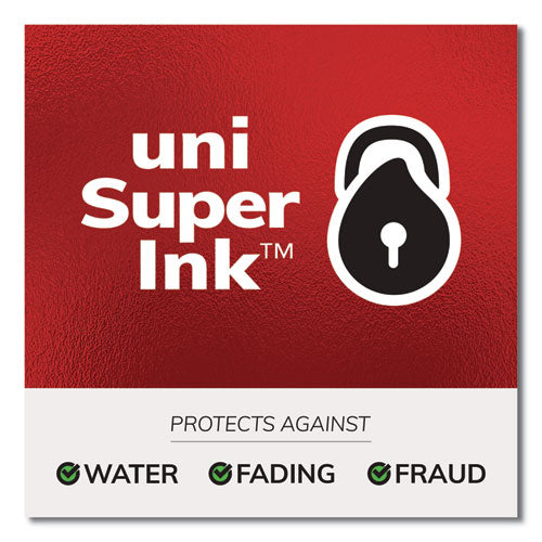 uni-ball® wholesale. UNIBALL Jetstream Stick Ballpoint Pen, Bold 1 Mm, Blue Ink, Black Barrel. HSD Wholesale: Janitorial Supplies, Breakroom Supplies, Office Supplies.