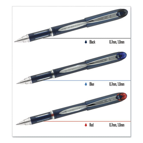 uni-ball® wholesale. UNIBALL Jetstream Stick Ballpoint Pen, Bold 1 Mm, Red Ink, Black Barrel. HSD Wholesale: Janitorial Supplies, Breakroom Supplies, Office Supplies.