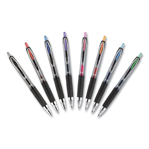 uni-ball® wholesale. UNIBALL Signo 207 Retractable Gel Pen, 0.7 Mm, Blue Ink, Smoke-black-blue Barrel, Dozen. HSD Wholesale: Janitorial Supplies, Breakroom Supplies, Office Supplies.