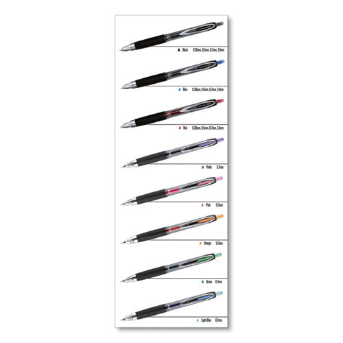 uni-ball® wholesale. UNIBALL Signo 207 Retractable Gel Pen, 0.7 Mm, Black Ink, Translucent Black Barrel, 4-pack. HSD Wholesale: Janitorial Supplies, Breakroom Supplies, Office Supplies.