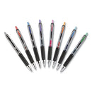 uni-ball® wholesale. UNIBALL Signo 207 Retractable Gel Pen, Medium 0.7 Mm, Assorted Ink, Black Barrel, 8-set. HSD Wholesale: Janitorial Supplies, Breakroom Supplies, Office Supplies.