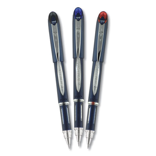 uni-ball® wholesale. UNIBALL Jetstream Stick Ballpoint Pen, Fine 0.7mm, Blue Ink, Blue Barrel. HSD Wholesale: Janitorial Supplies, Breakroom Supplies, Office Supplies.