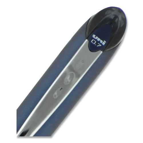 uni-ball® wholesale. UNIBALL Jetstream Stick Ballpoint Pen, Fine 0.7mm, Blue Ink, Blue Barrel. HSD Wholesale: Janitorial Supplies, Breakroom Supplies, Office Supplies.