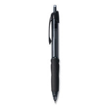 Load image into Gallery viewer, uni-ball® wholesale. UNIBALL Power Tank Rt Retractable Ballpoint Pen, 1mm, Black Ink, Smoke-black Barrel, Dozen. HSD Wholesale: Janitorial Supplies, Breakroom Supplies, Office Supplies.