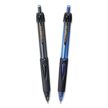 Load image into Gallery viewer, uni-ball® wholesale. UNIBALL Power Tank Rt Retractable Ballpoint Pen, 1mm, Black Ink, Smoke-black Barrel, Dozen. HSD Wholesale: Janitorial Supplies, Breakroom Supplies, Office Supplies.