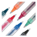 uni-ball® wholesale. UNIBALL Vision Elite Stick Roller Ball Pen, Micro 0.5 Mm, Assorted Ink, Black Barrel. HSD Wholesale: Janitorial Supplies, Breakroom Supplies, Office Supplies.