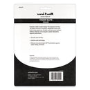 uni-ball® wholesale. UNIBALL Vision Elite Stick Roller Ball Pen, Micro 0.5 Mm, Assorted Ink, Black Barrel. HSD Wholesale: Janitorial Supplies, Breakroom Supplies, Office Supplies.