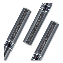 Load image into Gallery viewer, uni-ball® wholesale. UNIBALL Deluxe Stick Roller Ball Pen, Micro 0.5 Mm, Black Ink, Metallic Gray Barrel, Dozen. HSD Wholesale: Janitorial Supplies, Breakroom Supplies, Office Supplies.