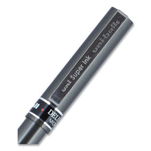 Load image into Gallery viewer, uni-ball® wholesale. UNIBALL Deluxe Stick Roller Ball Pen, Micro 0.5 Mm, Blue Ink, Metallic Gray Barrel, Dozen. HSD Wholesale: Janitorial Supplies, Breakroom Supplies, Office Supplies.