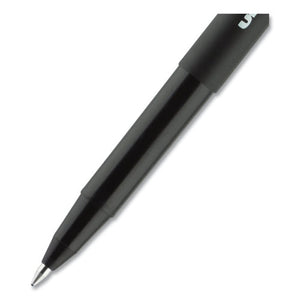 uni-ball® wholesale. UNIBALL Onyx Stick Roller Ball Pen, Micro 0.5 Mm, Black Ink, Black Matte Barrel, Dozen. HSD Wholesale: Janitorial Supplies, Breakroom Supplies, Office Supplies.