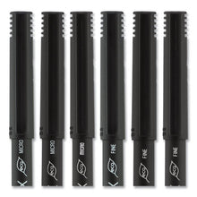 Load image into Gallery viewer, uni-ball® wholesale. UNIBALL Onyx Stick Roller Ball Pen, Micro 0.5 Mm, Black Ink, Black Matte Barrel, Dozen. HSD Wholesale: Janitorial Supplies, Breakroom Supplies, Office Supplies.