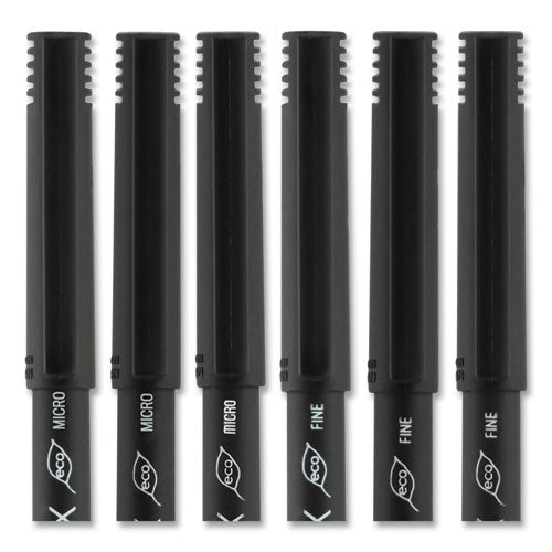 uni-ball® wholesale. UNIBALL Onyx Stick Roller Ball Pen, Micro 0.5 Mm, Blue Ink, Black Matte Barrel, Dozen. HSD Wholesale: Janitorial Supplies, Breakroom Supplies, Office Supplies.