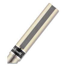 Load image into Gallery viewer, uni-ball® wholesale. UNIBALL Deluxe Stick Roller Ball Pen, Fine 0.7 Mm, Black Ink, Champagne Barrel, Dozen. HSD Wholesale: Janitorial Supplies, Breakroom Supplies, Office Supplies.