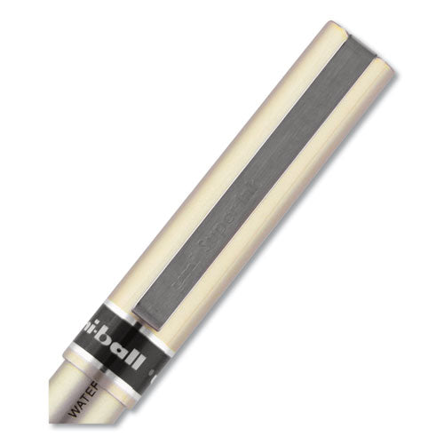uni-ball® wholesale. UNIBALL Deluxe Stick Roller Ball Pen, Fine 0.7 Mm, Blue Ink, Champagne Barrel, Dozen. HSD Wholesale: Janitorial Supplies, Breakroom Supplies, Office Supplies.