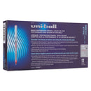 uni-ball® wholesale. UNIBALL Vision Stick Roller Ball Pen, Fine 0.7 Mm, Red Ink, Gray-red Barrel, Dozen. HSD Wholesale: Janitorial Supplies, Breakroom Supplies, Office Supplies.