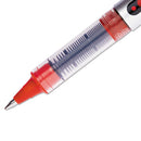 uni-ball® wholesale. UNIBALL Vision Stick Roller Ball Pen, Fine 0.7 Mm, Red Ink, Gray-red Barrel, Dozen. HSD Wholesale: Janitorial Supplies, Breakroom Supplies, Office Supplies.