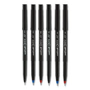 uni-ball® wholesale. UNIBALL Onyx Stick Roller Ball Pen, Fine 0.7 Mm, Black Ink, Black Matte Barrel, Dozen. HSD Wholesale: Janitorial Supplies, Breakroom Supplies, Office Supplies.