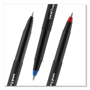 uni-ball® wholesale. UNIBALL Onyx Stick Roller Ball Pen, Fine 0.7 Mm, Blue Ink, Black Matte Barrel, Dozen. HSD Wholesale: Janitorial Supplies, Breakroom Supplies, Office Supplies.