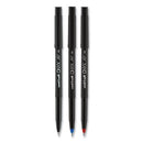 uni-ball® wholesale. UNIBALL Onyx Stick Roller Ball Pen, Fine 0.7 Mm, Blue Ink, Black Matte Barrel, Dozen. HSD Wholesale: Janitorial Supplies, Breakroom Supplies, Office Supplies.