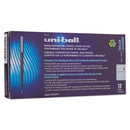 uni-ball® wholesale. UNIBALL Stick Roller Ball Pen, Micro 0.5mm, Green Ink, Black Matte Barrel, Dozen. HSD Wholesale: Janitorial Supplies, Breakroom Supplies, Office Supplies.