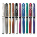 uni-ball® wholesale. UNIBALL Impact Stick Gel Pen, Medium 1mm, Silver Metallic Ink, Silver Barrel. HSD Wholesale: Janitorial Supplies, Breakroom Supplies, Office Supplies.