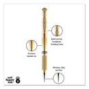 uni-ball® wholesale. UNIBALL Impact Stick Gel Pen, Medium 1mm, Silver Metallic Ink, Silver Barrel. HSD Wholesale: Janitorial Supplies, Breakroom Supplies, Office Supplies.