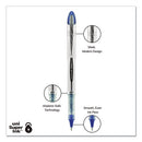 uni-ball® wholesale. UNIBALL Vision Elite Stick Roller Ball Pen, Bold 0.8 Mm, Black Ink, White-black Barrel. HSD Wholesale: Janitorial Supplies, Breakroom Supplies, Office Supplies.