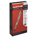 uni-ball® wholesale. UNIBALL Vision Elite Stick Roller Ball Pen, Bold 0.8 Mm, Black Ink, White-black Barrel. HSD Wholesale: Janitorial Supplies, Breakroom Supplies, Office Supplies.