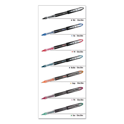 uni-ball® wholesale. UNIBALL Vision Elite Stick Roller Ball Pen, Bold 0.8 Mm, Black Ink, White-black Barrel. HSD Wholesale: Janitorial Supplies, Breakroom Supplies, Office Supplies.