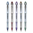 uni-ball® wholesale. UNIBALL Vision Elite Stick Roller Ball Pen, 0.8 Mm, Blue-black Ink, White-blue Black Barrel. HSD Wholesale: Janitorial Supplies, Breakroom Supplies, Office Supplies.