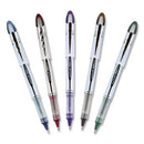 uni-ball® wholesale. UNIBALL Vision Elite Stick Roller Ball Pen, 0.8 Mm, Blue-black Ink, White-blue Black Barrel. HSD Wholesale: Janitorial Supplies, Breakroom Supplies, Office Supplies.