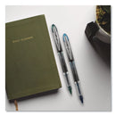 uni-ball® wholesale. UNIBALL Vision Elite Stick Roller Ball Pen, 0.8 Mm, Blue-black Ink, White-blue Black Barrel. HSD Wholesale: Janitorial Supplies, Breakroom Supplies, Office Supplies.