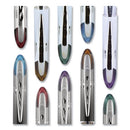 uni-ball® wholesale. UNIBALL Vision Elite Stick Roller Ball Pen, 0.8 Mm, Blue-black Ink, White-blue Black Barrel. HSD Wholesale: Janitorial Supplies, Breakroom Supplies, Office Supplies.